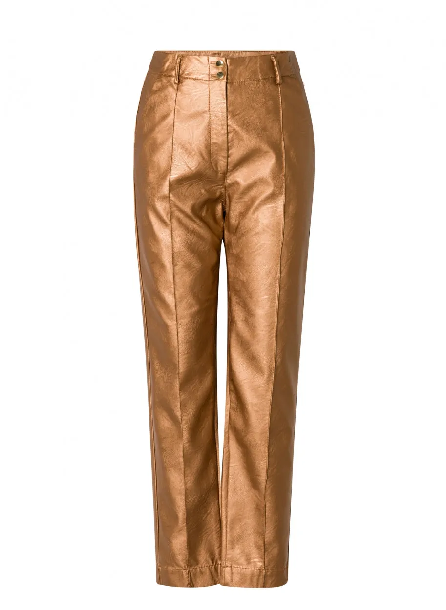 Oletta Pleather Pants