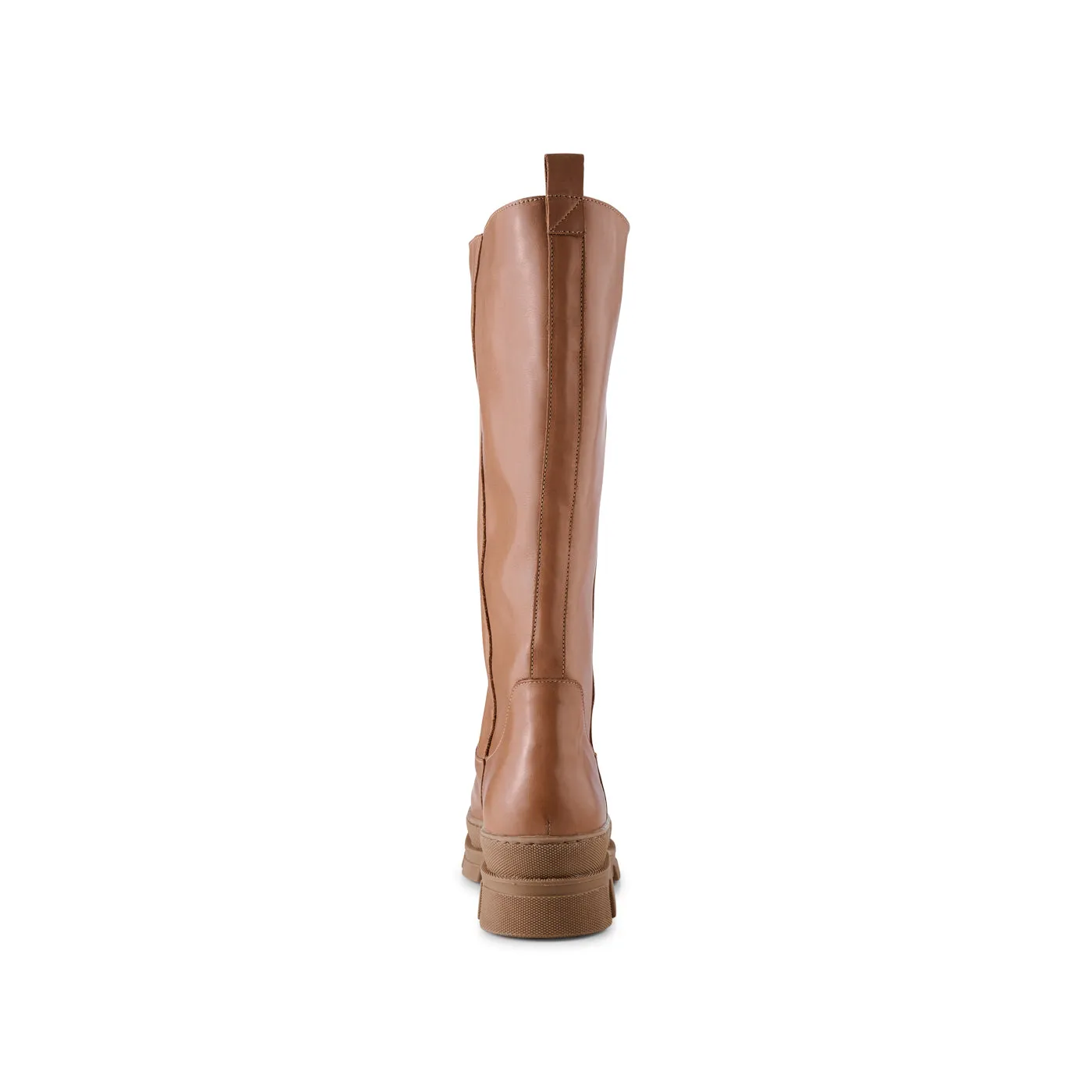 Olga boot leather - Tan