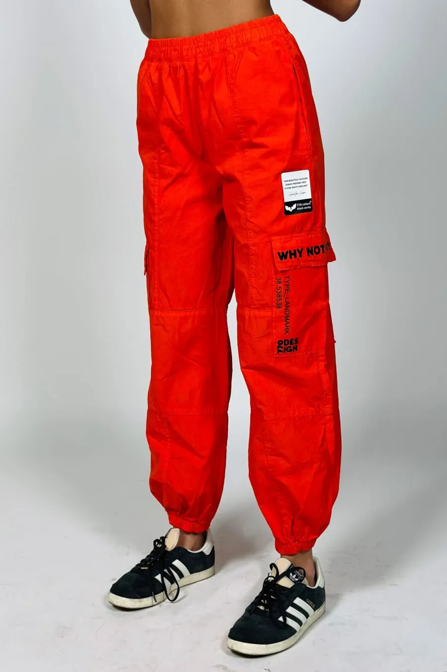 Orange cargo pants | WHY NOT PANTS