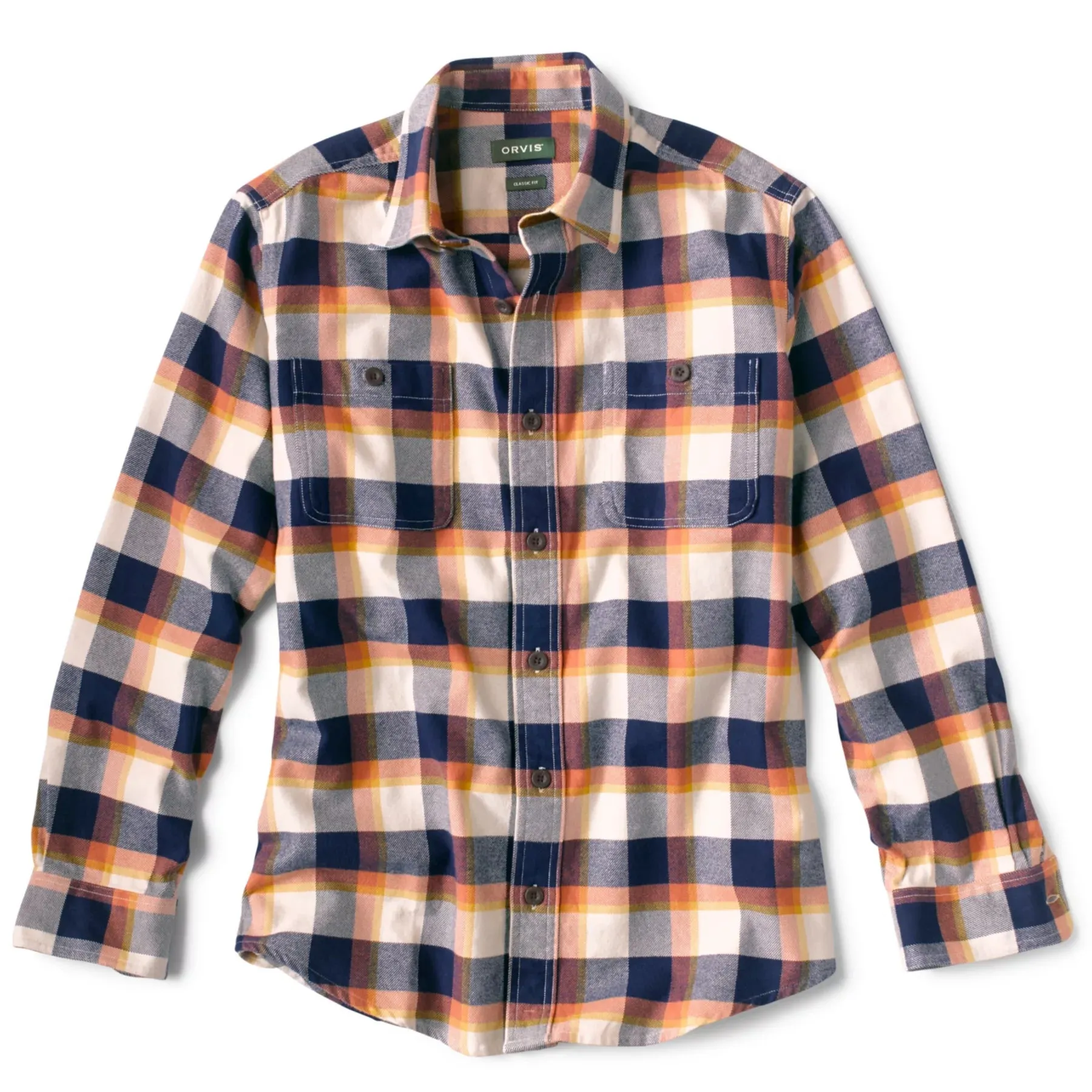 ORVIS PERFECT FLANNEL SHIRT REG