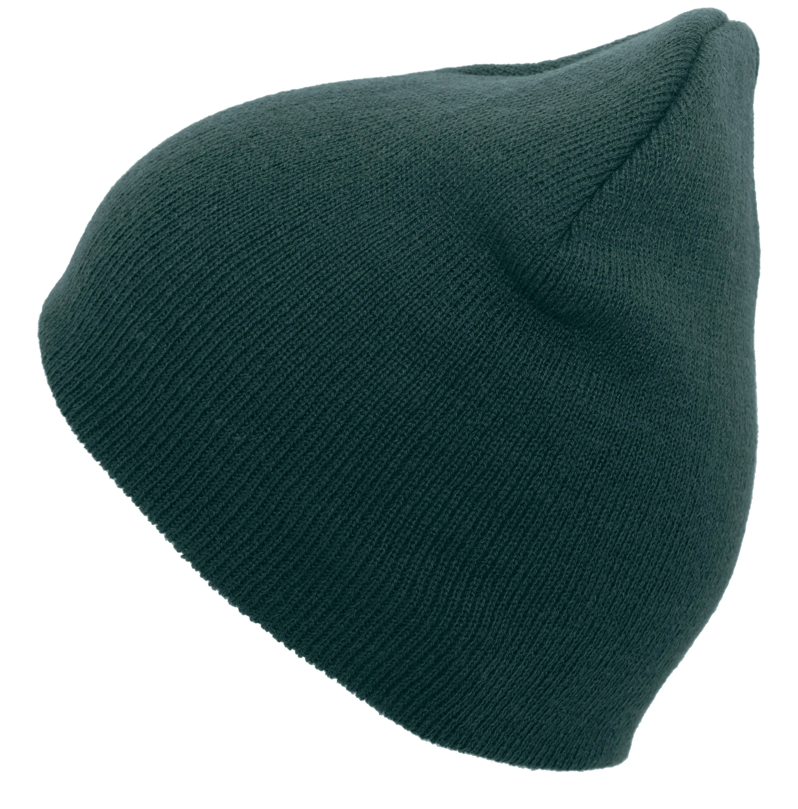 Pacific Headwear Basic Knit Beanie - Dark Green