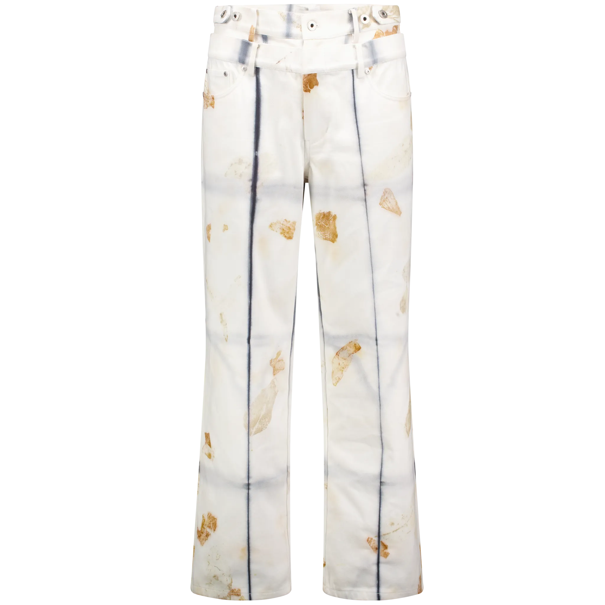 Plant Dye Denim Trouser