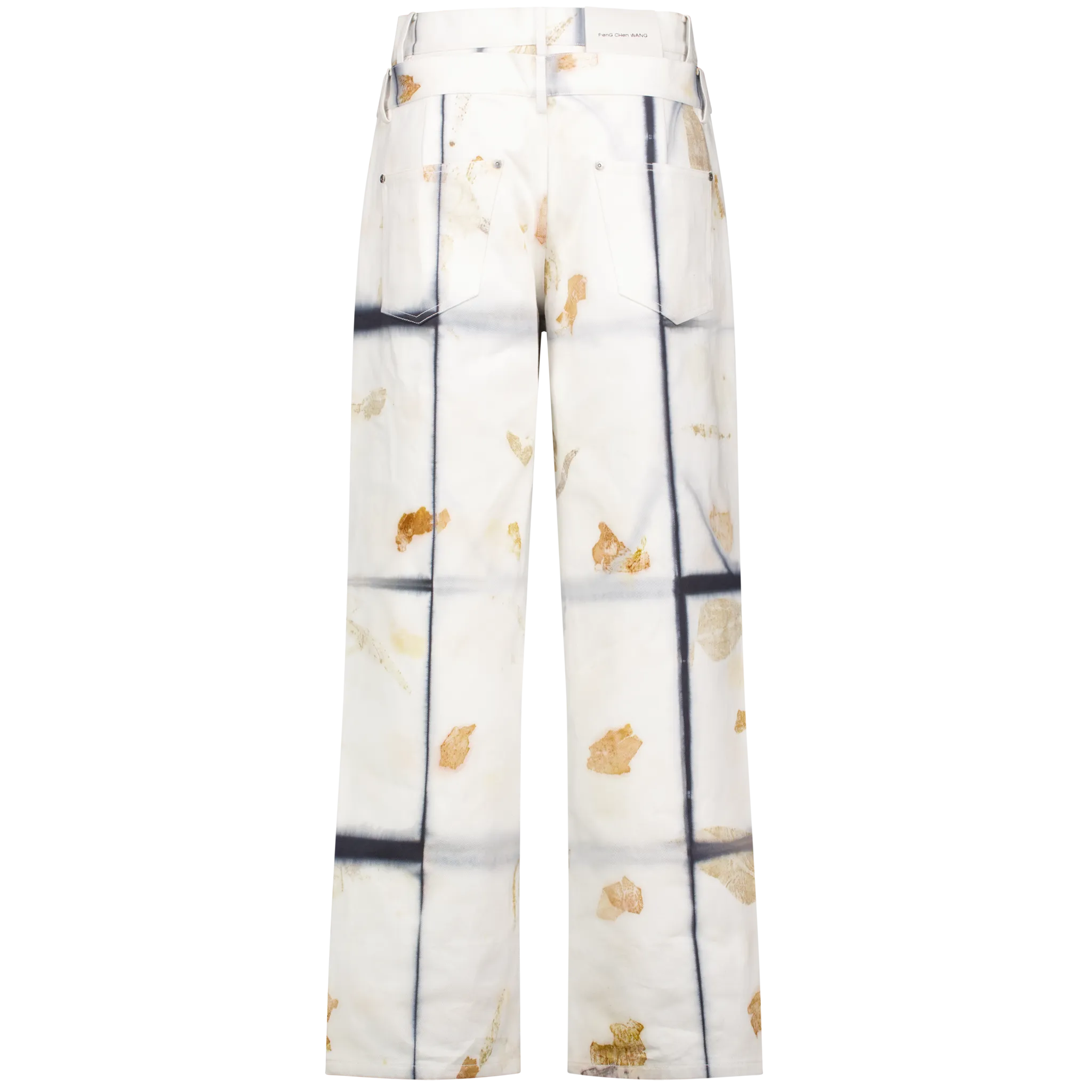 Plant Dye Denim Trouser