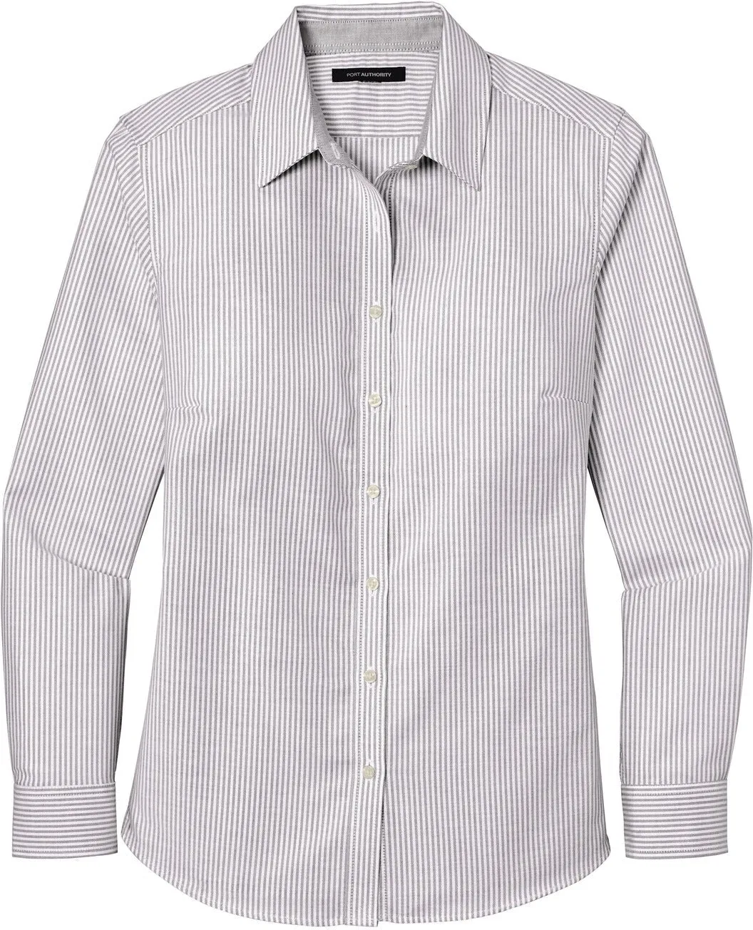 Port Authority Ladies SuperPro Oxford Stripe Shirt