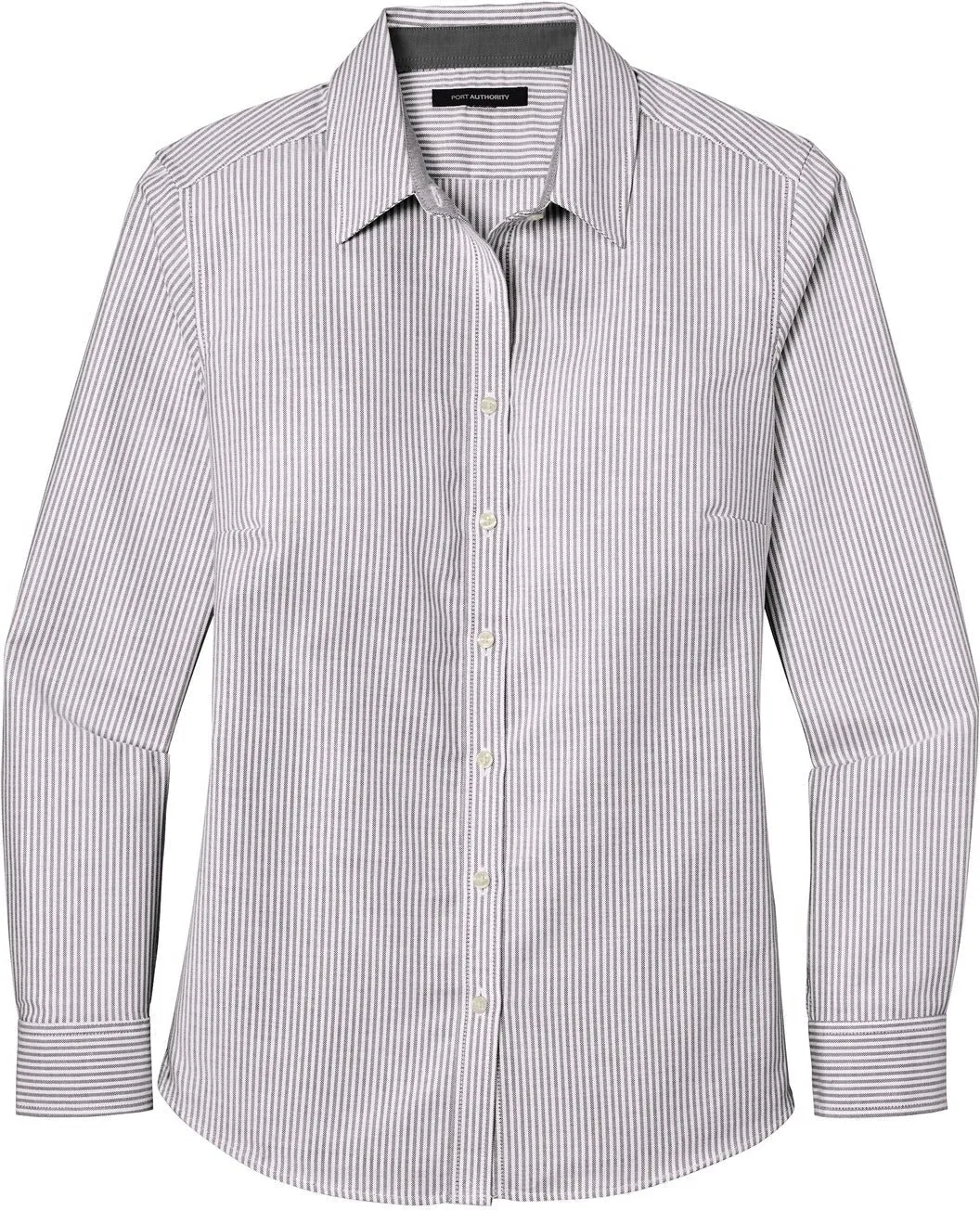 Port Authority Ladies SuperPro Oxford Stripe Shirt