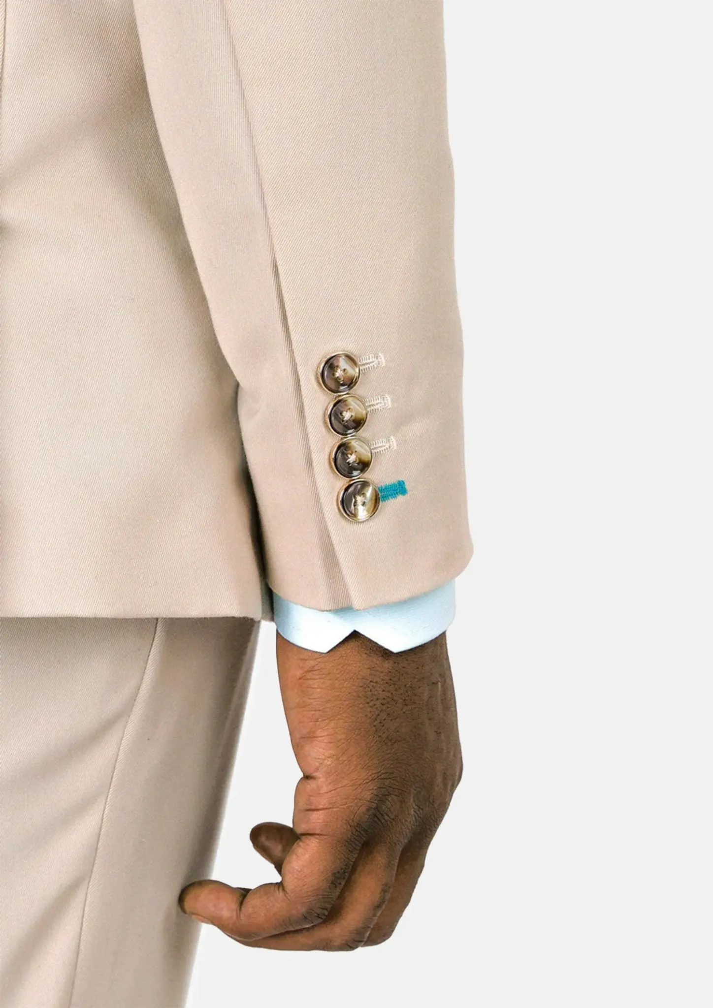 Prince Champagne Cotton Suit