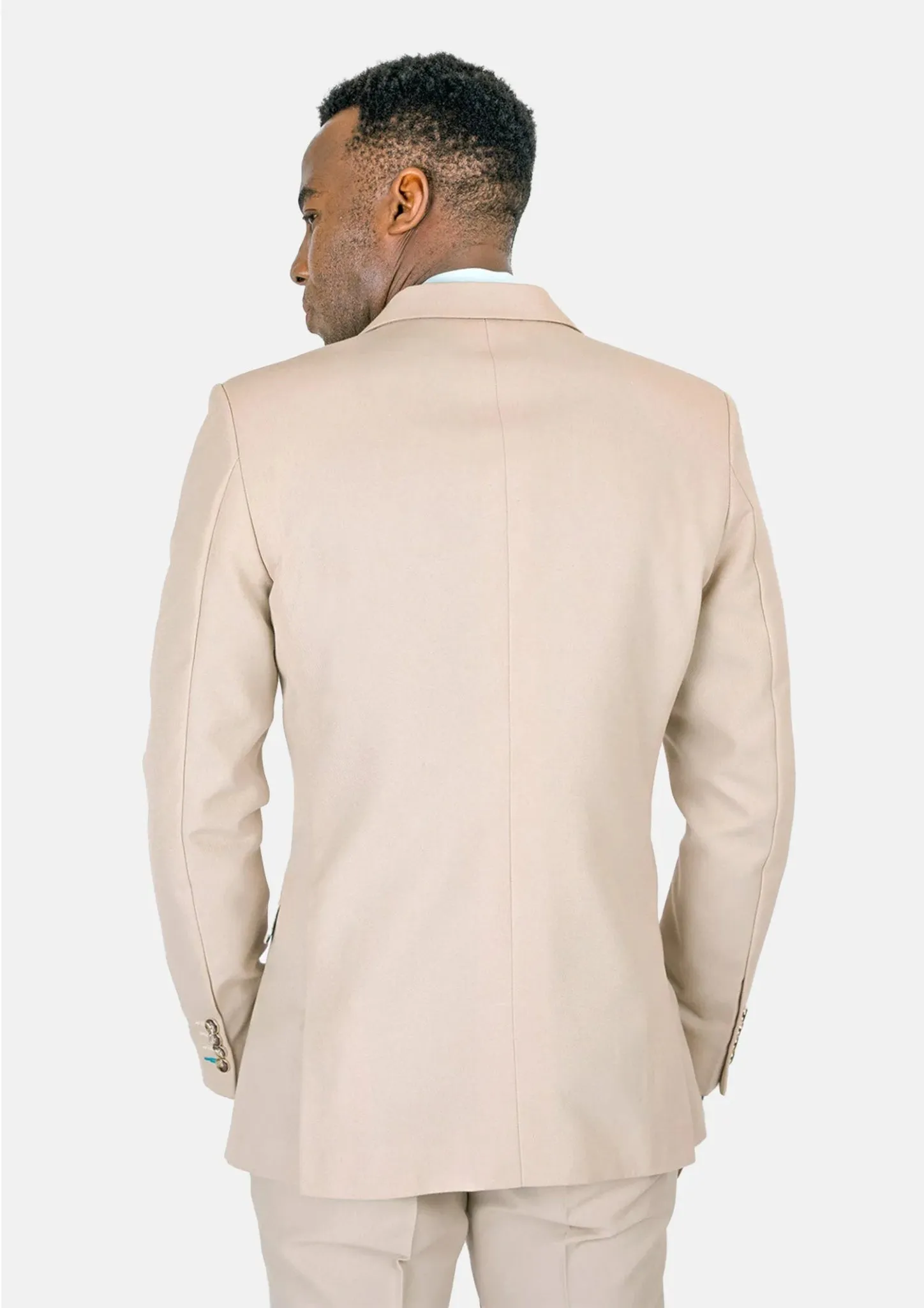 Prince Champagne Cotton Suit