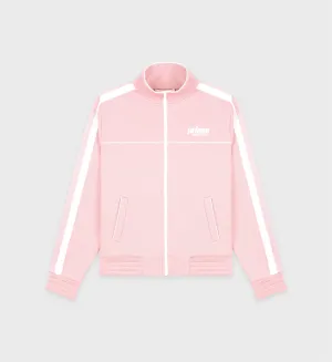 Prince Sporty Court Jacket - Baby Pink/White