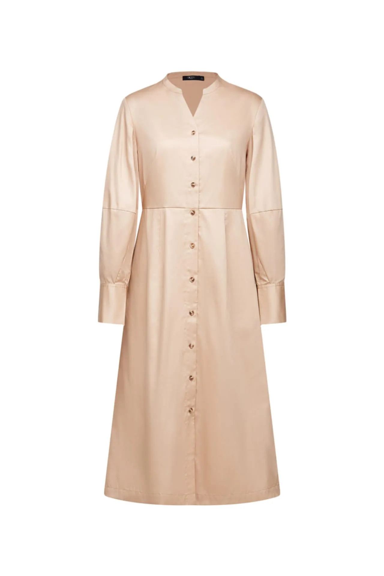 Puff Sleeve Shirt Dress