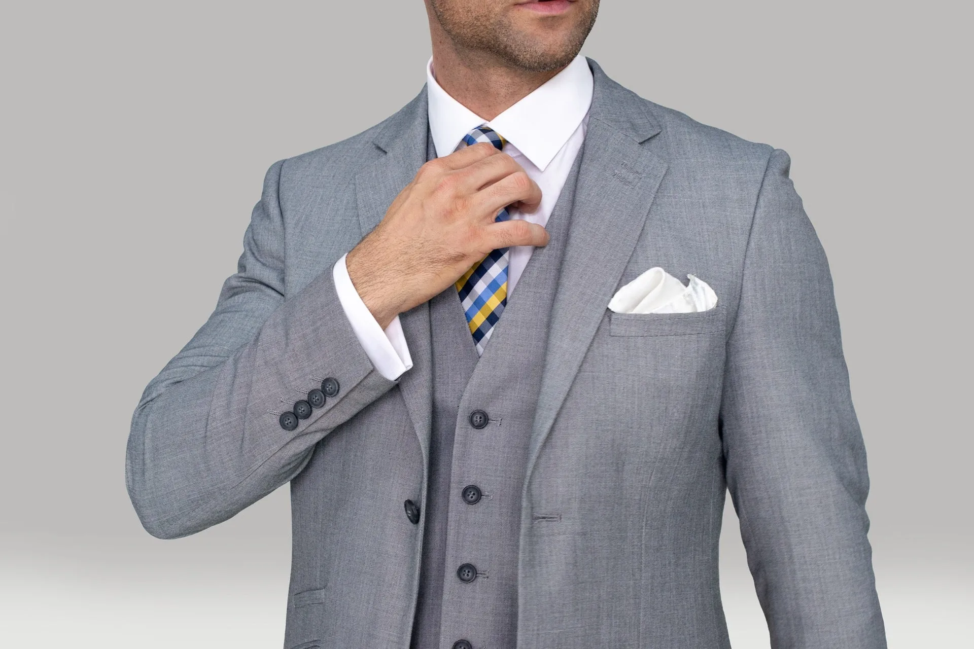 Reegan Grey Wedding Suit