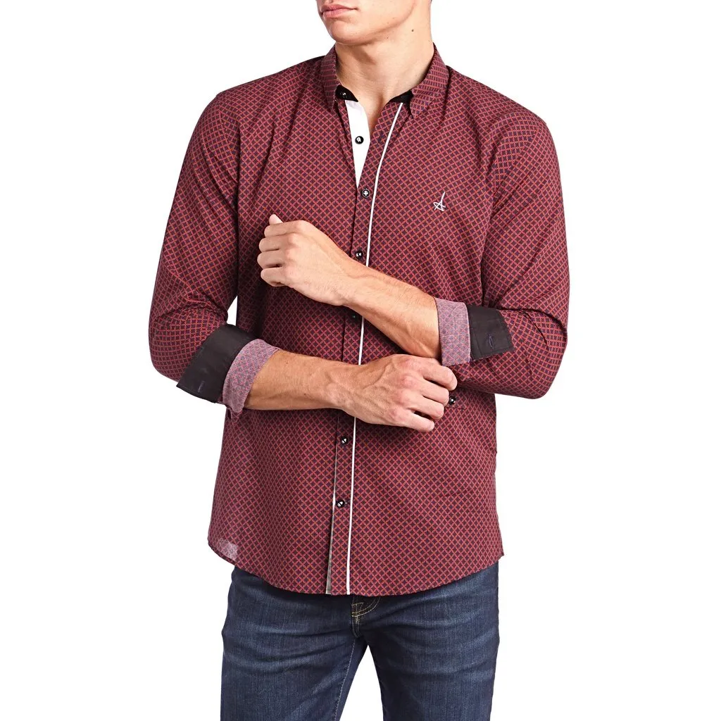 Scarlet Slim Fit Dress Shirt long sleeve