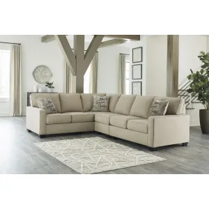 Signature Design by Ashley Lucina Fabric 3 pc Sectional 5900646/5900656/5900666