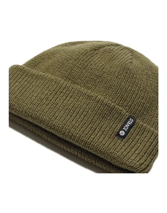 Stance Icon 2 Shallow Beanie | Dark Green