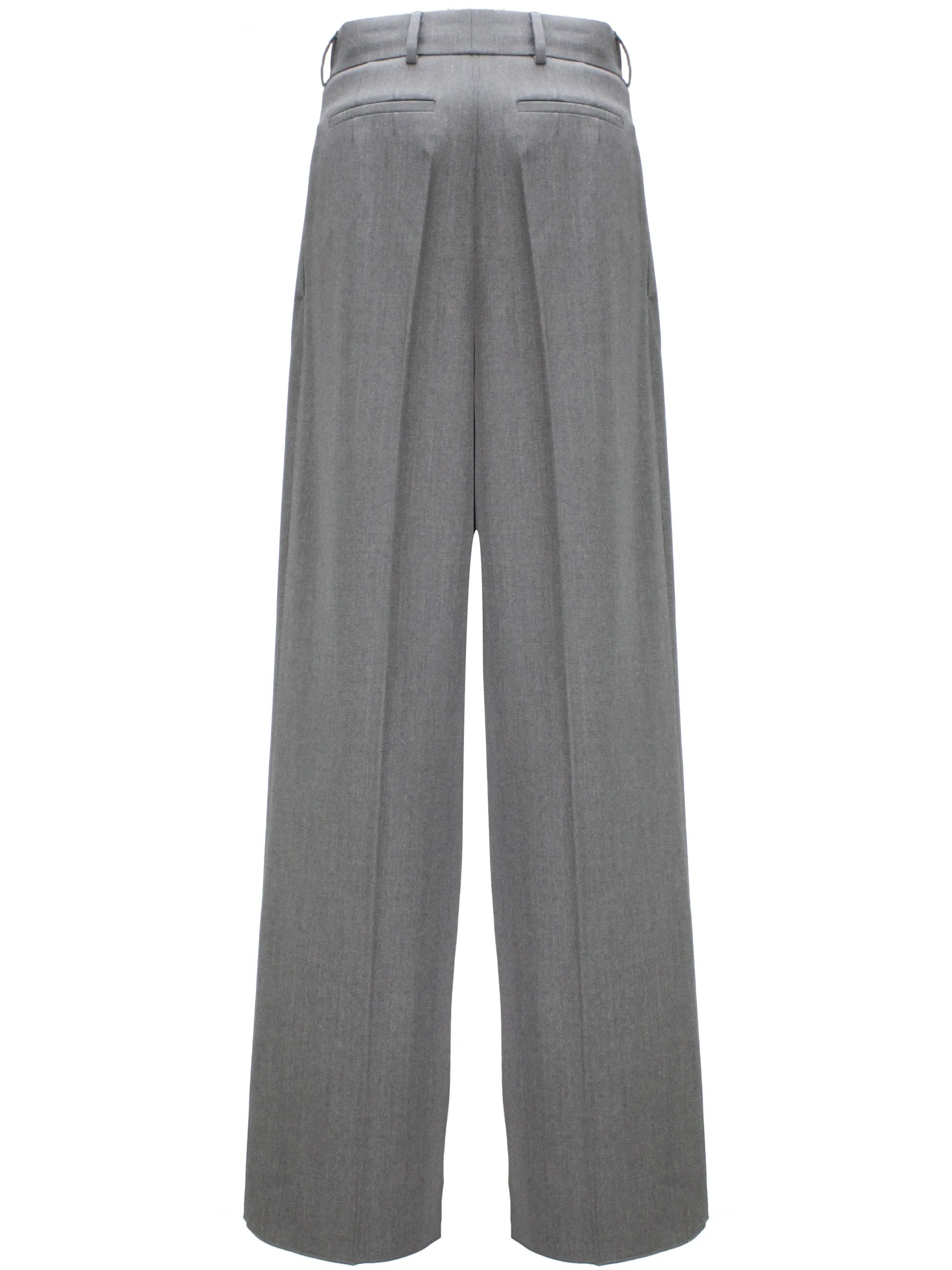 straight-leg trousers