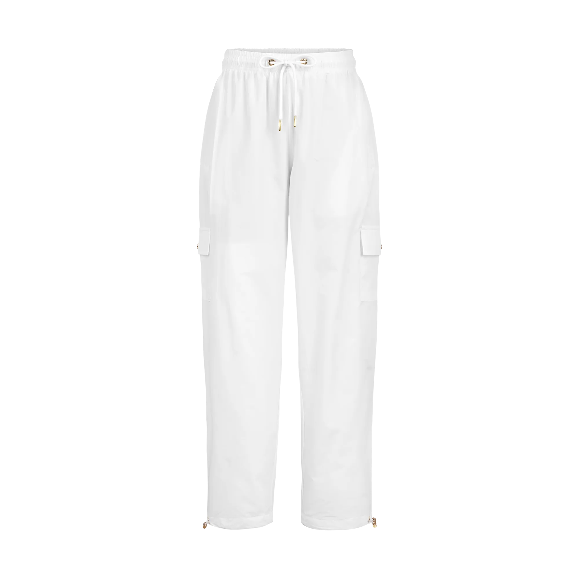 THE AVO CARGO PANTS-WHITE