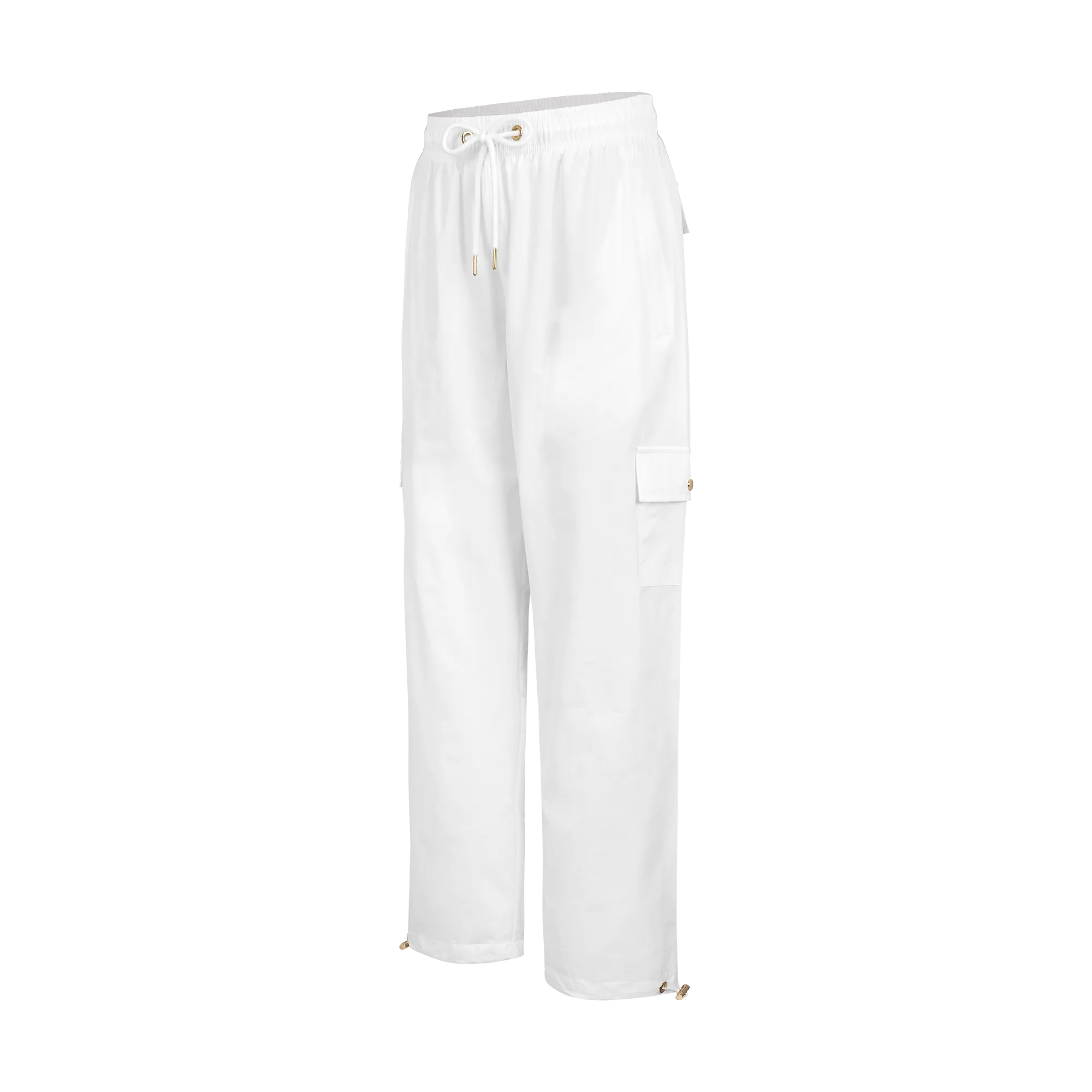 THE AVO CARGO PANTS-WHITE