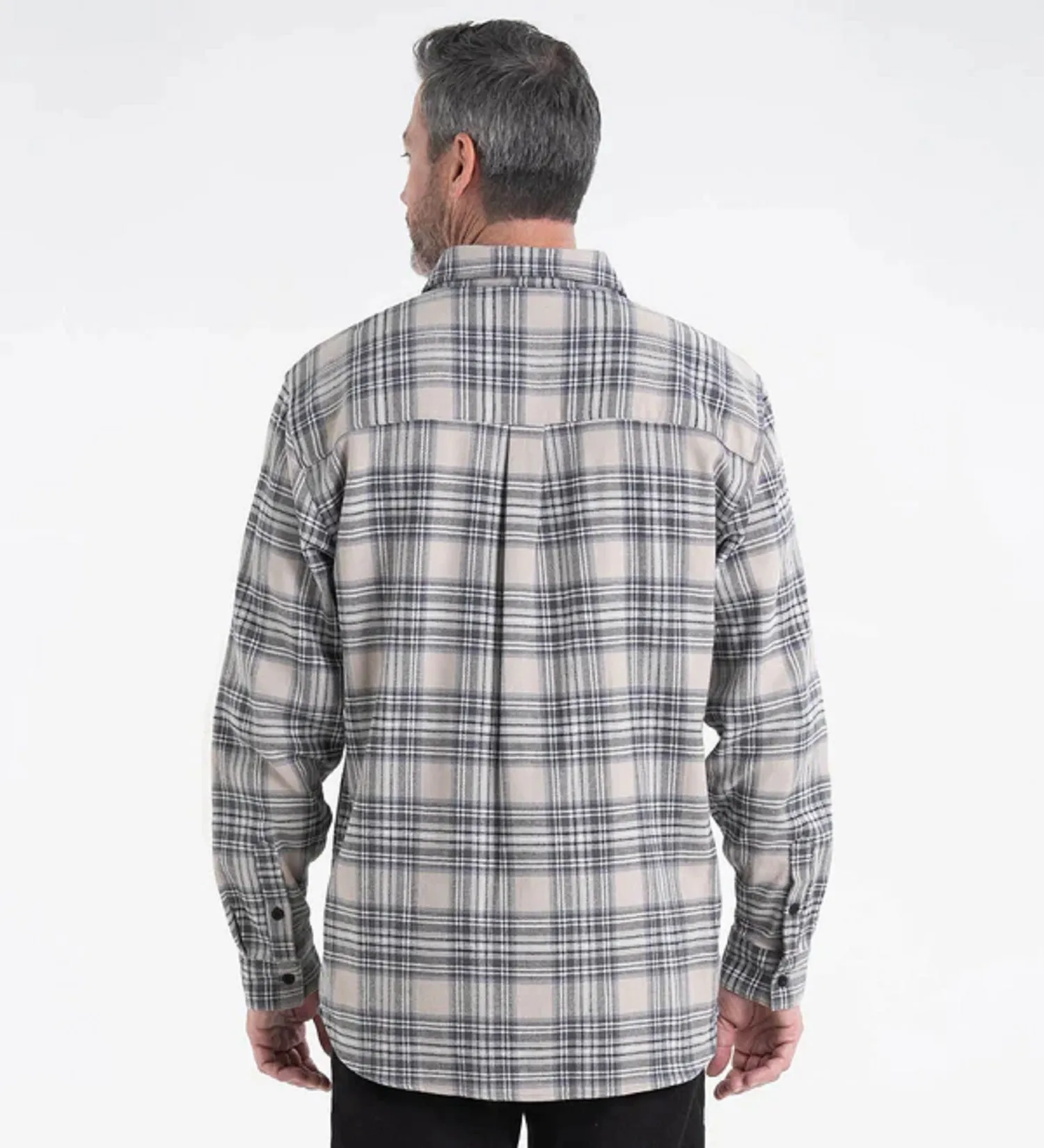 Thorogood Men's Heavyweight Brushed Flannel Button-Down Long Sleeve Work Shirt