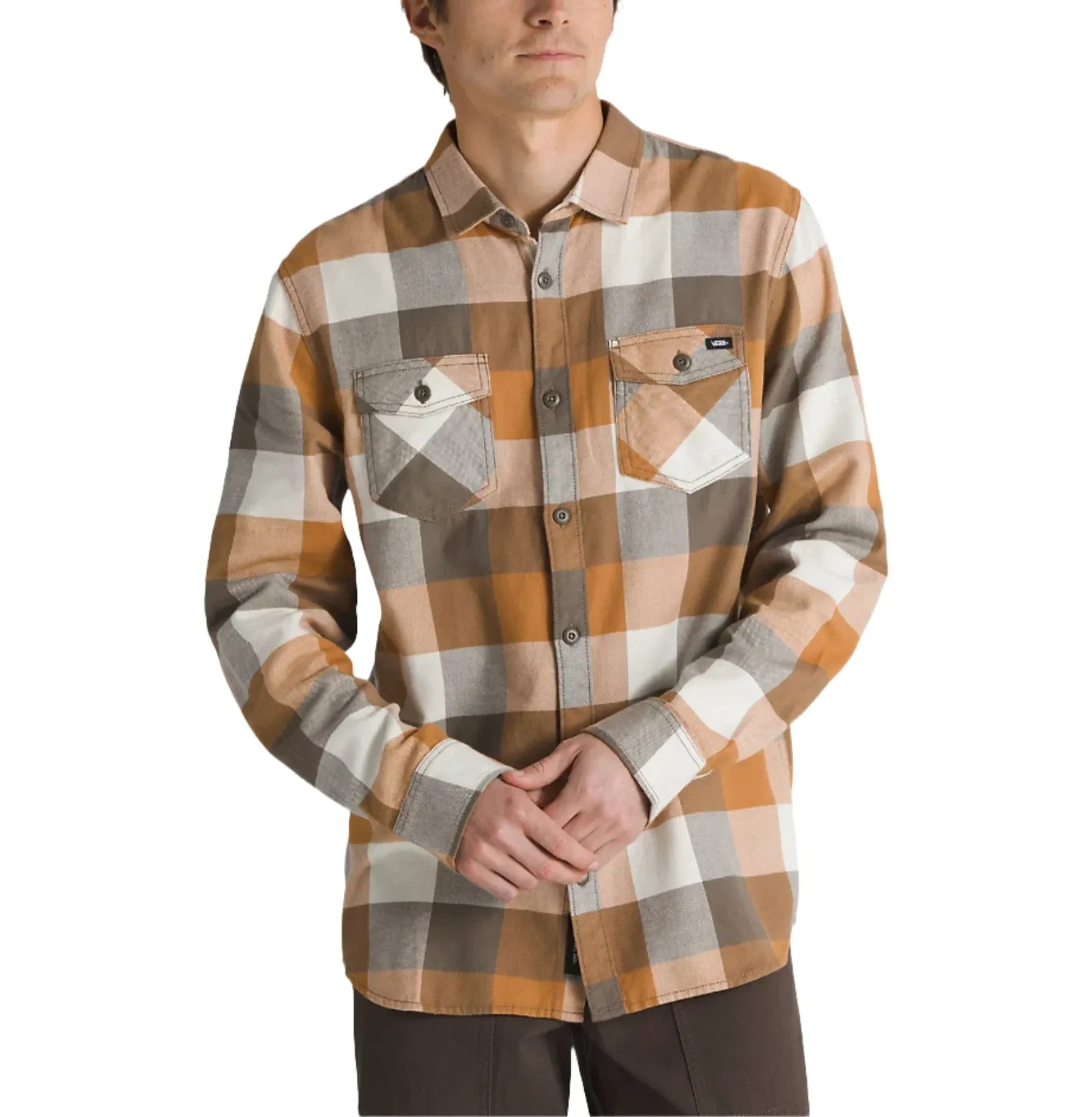 Vans Mens Box Flannel Classic Long Sleeve Shirt