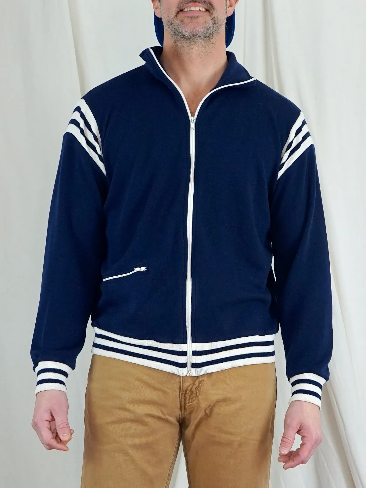 Vintage Sporty Track Jacket