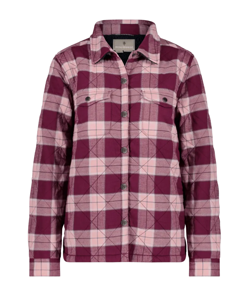 W Snowcap Lined Flannel L/S