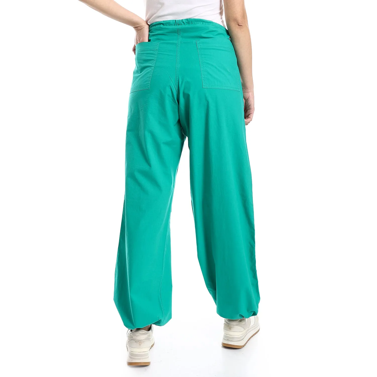 Wide Trousers With Elastic Waist - Merch