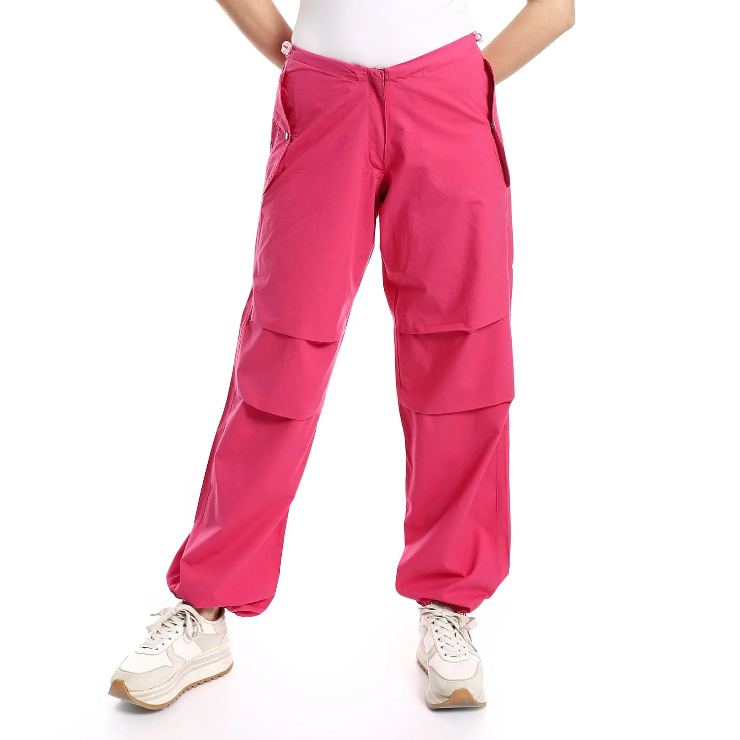 Wide Trousers With Elastic Waist - Merch