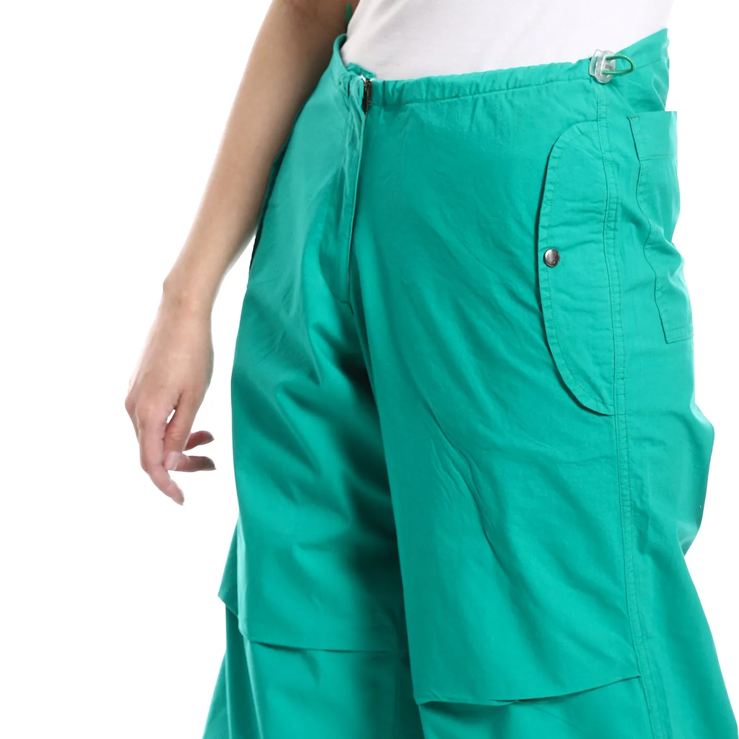 Wide Trousers With Elastic Waist - Merch