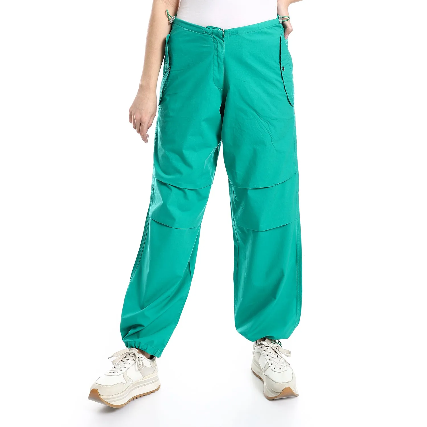 Wide Trousers With Elastic Waist - Merch