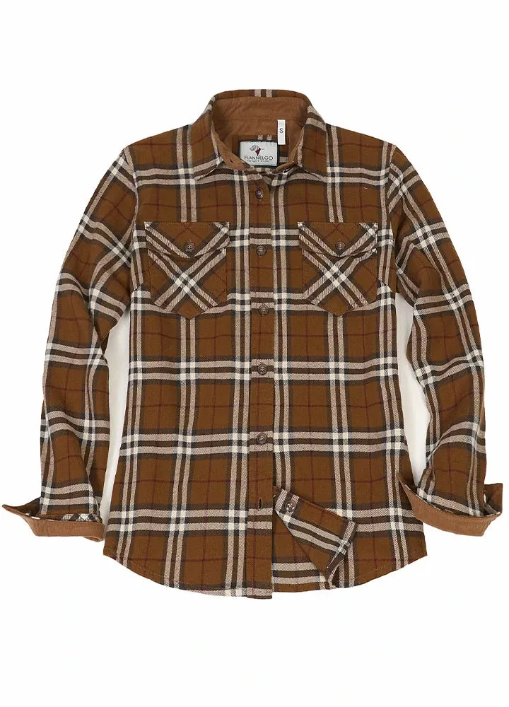 Women's Timberline Midweight Flannel Shirt,8oz