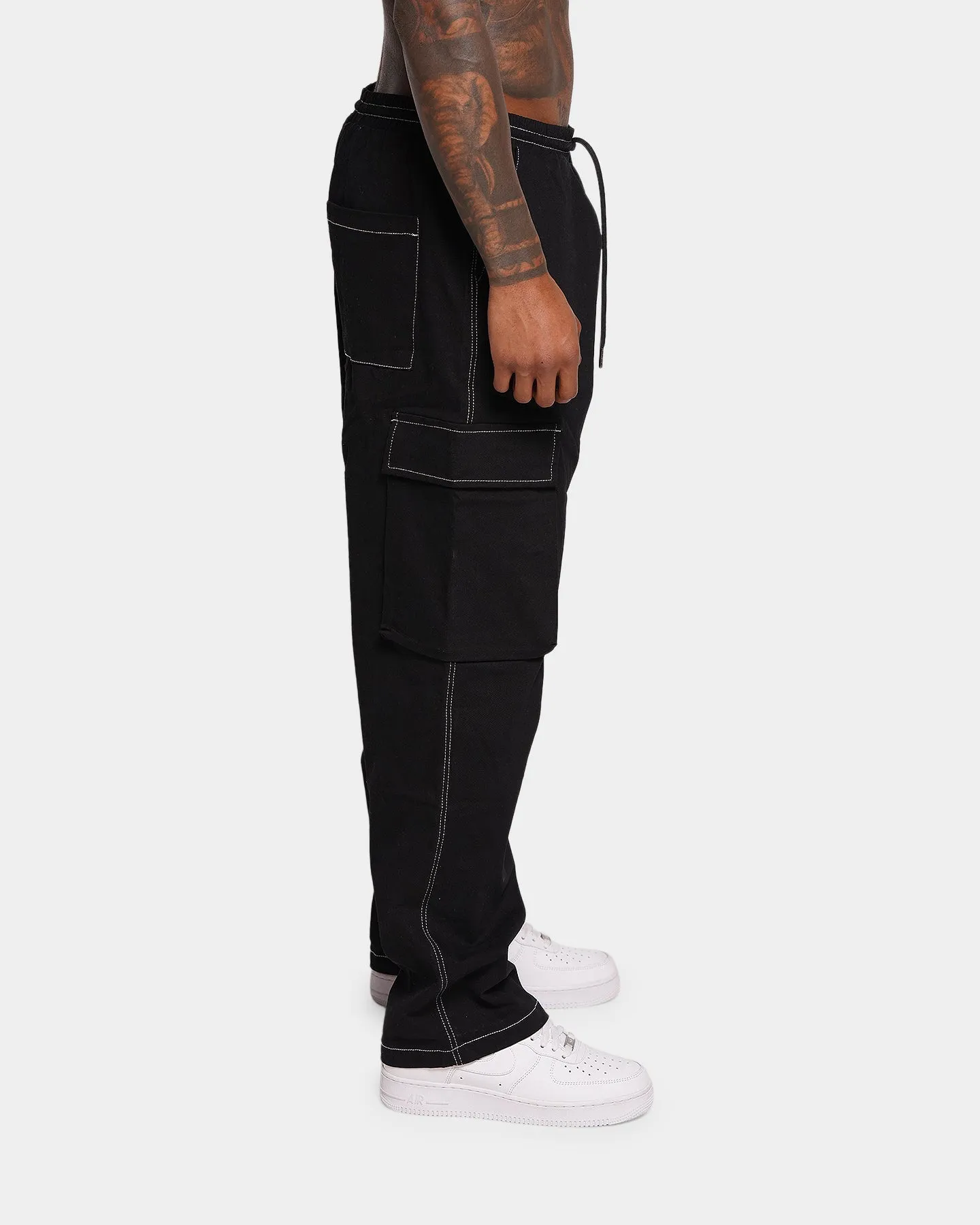 XXIII Nasir Cargo Pants Black