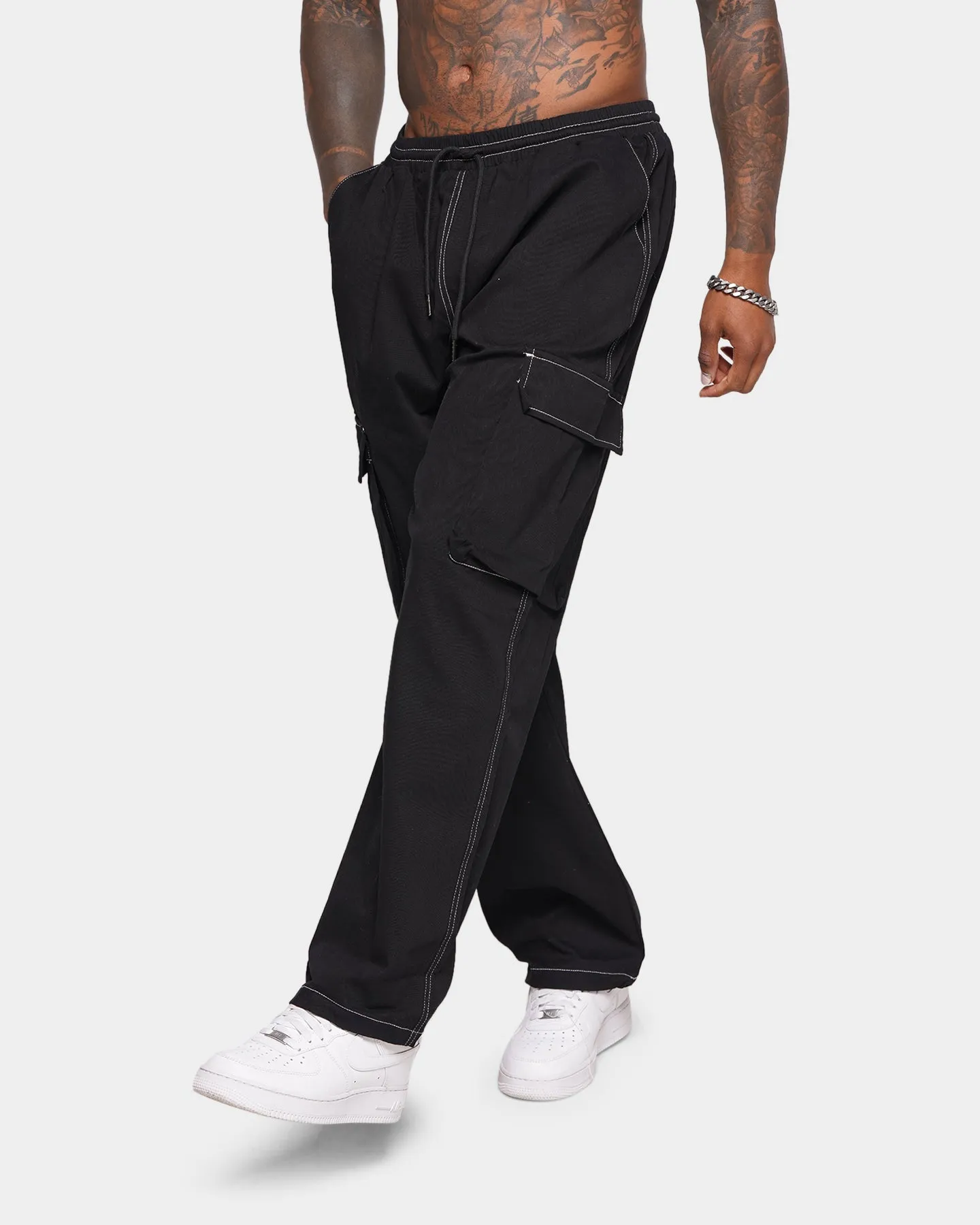 XXIII Nasir Cargo Pants Black