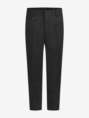 Zeco Boys School Standard Fit Trousers in Grey